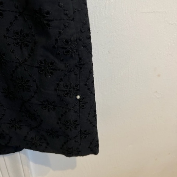 Pearl by Lela Rose Black Eyelet Dress Shorts - Size 4 - NEW with tag - Picture 4 of 6
